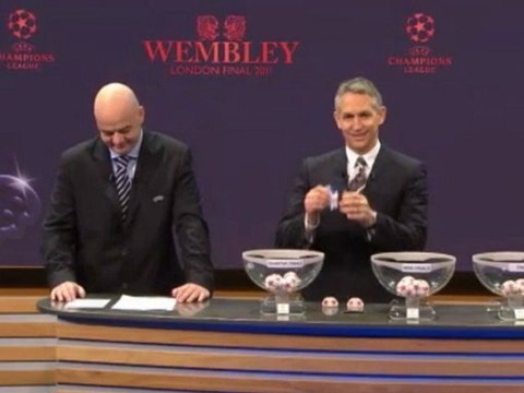 Champions League 1/4 final draw