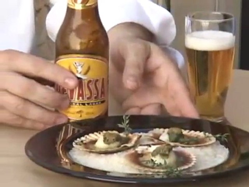Comida e cerveja