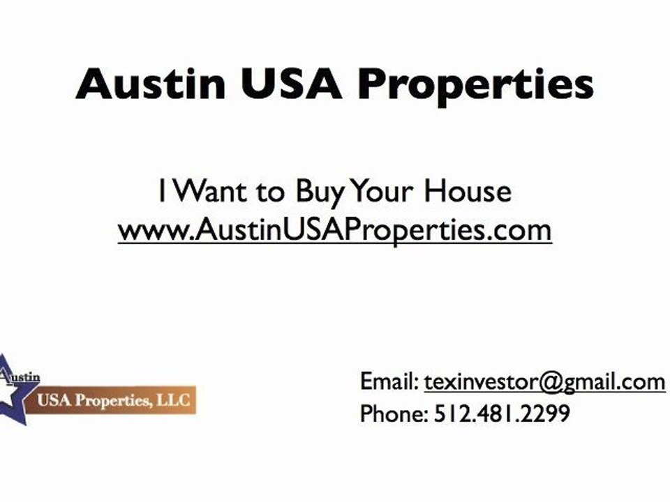 Sell my house in Austin Texas