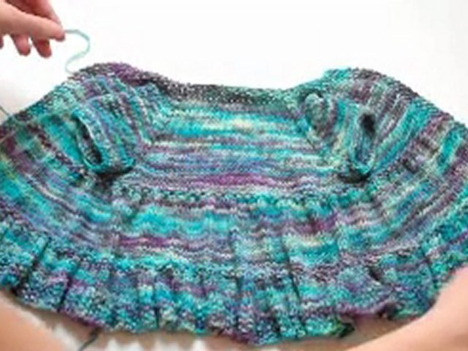 How to Block Ruffles: Finish Your Kniting