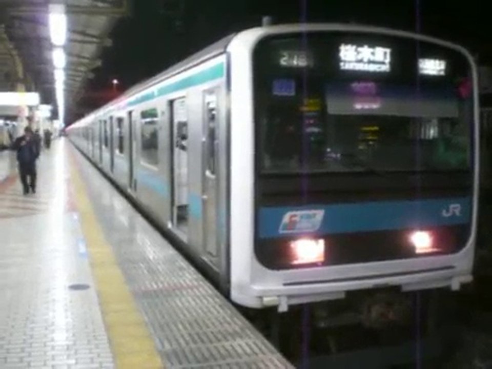 京浜東北線209系 桜木町行　上野を発車