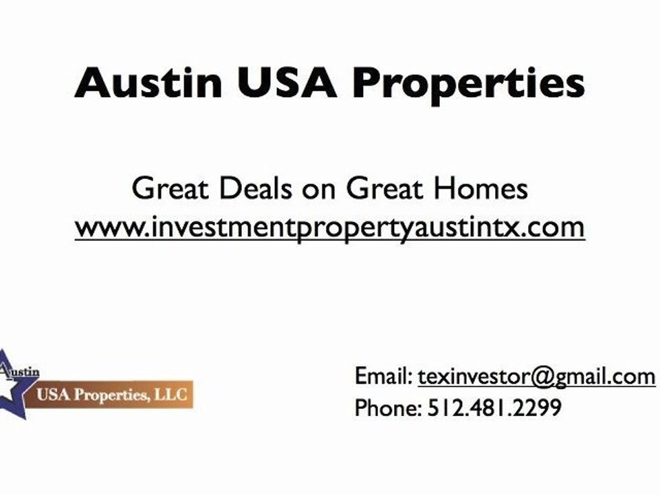 Bargain properties in Leander Texas