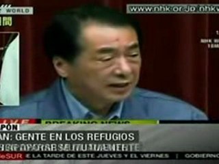 Gobierno japonés proveerá de lo necesario a refugios
