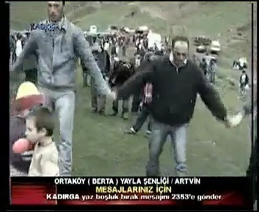 Ortaköy (Berta) Düganala Yayla Festivali 2009 Delihoron Video