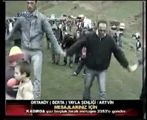Ortaköy (Berta) Düganala Yayla Festivali 2009 Delihoron Video