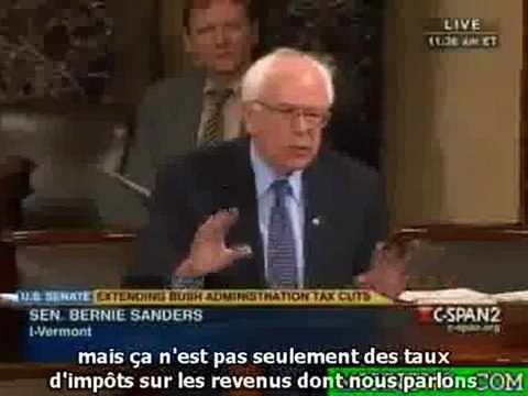 Nouvel Ordre Mondial made in USA / Bernie Sanders / 6.12.2010