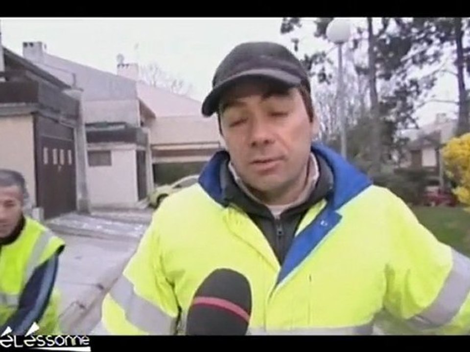 Un cheval pour ramasser les déchets! (Ris-Orangis)