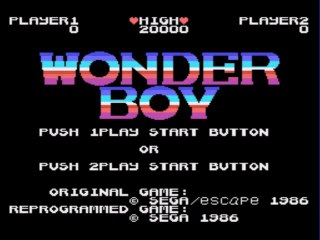 les Wonder Boy sur Sega Master System