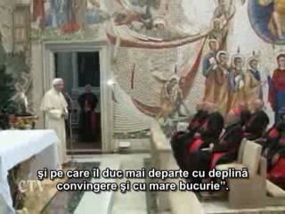 Benedict al XVI-lea a încheiat exerciţiile spirituale