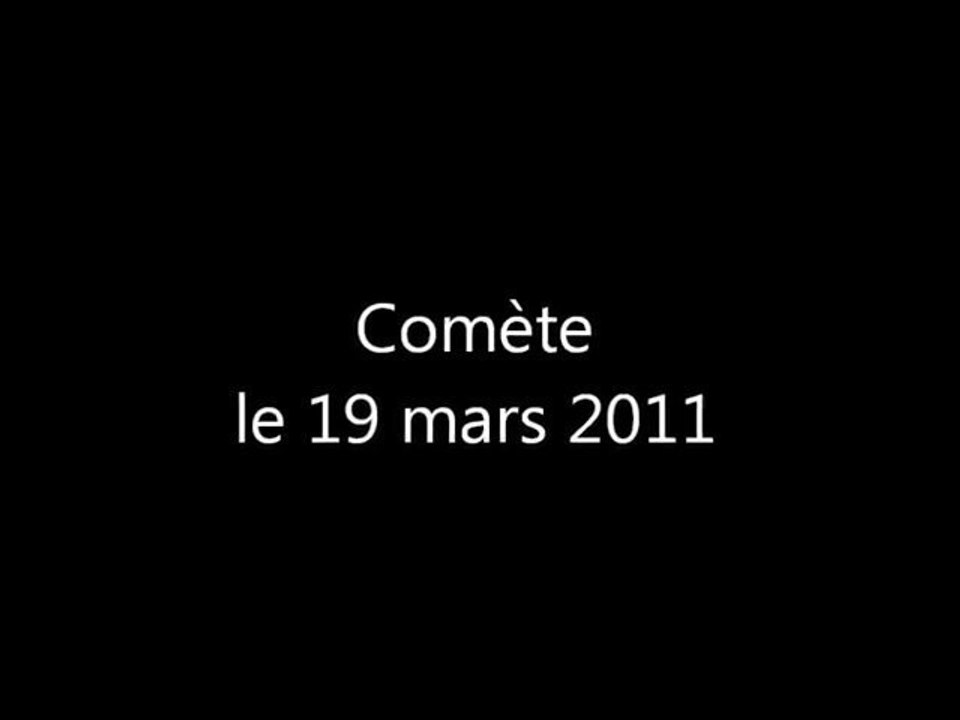 comète 19 03 11