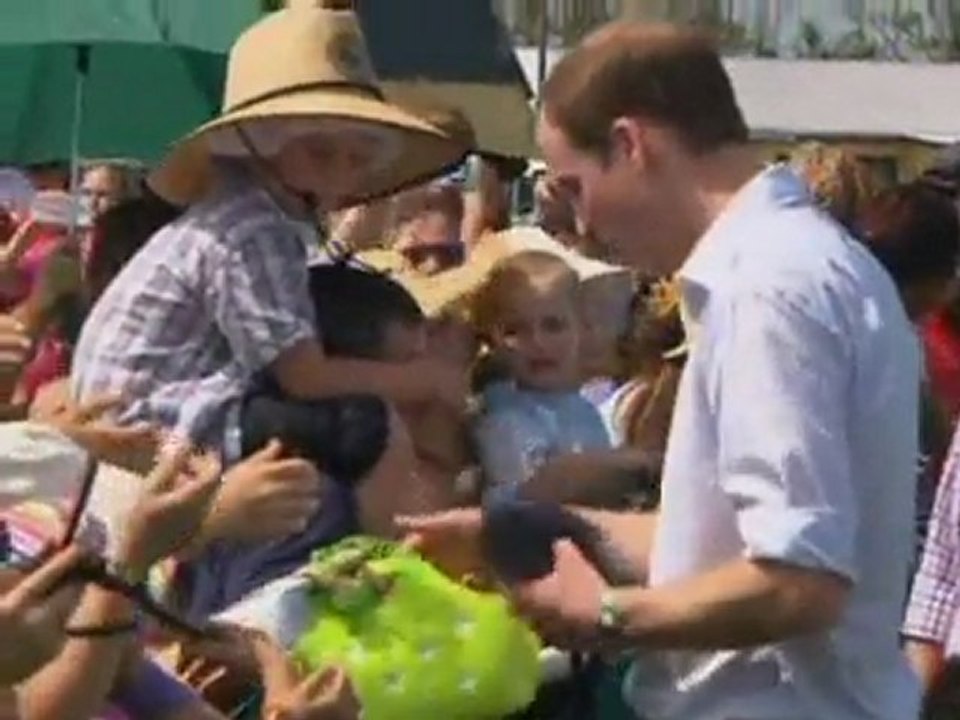 Prince William visits Queensland