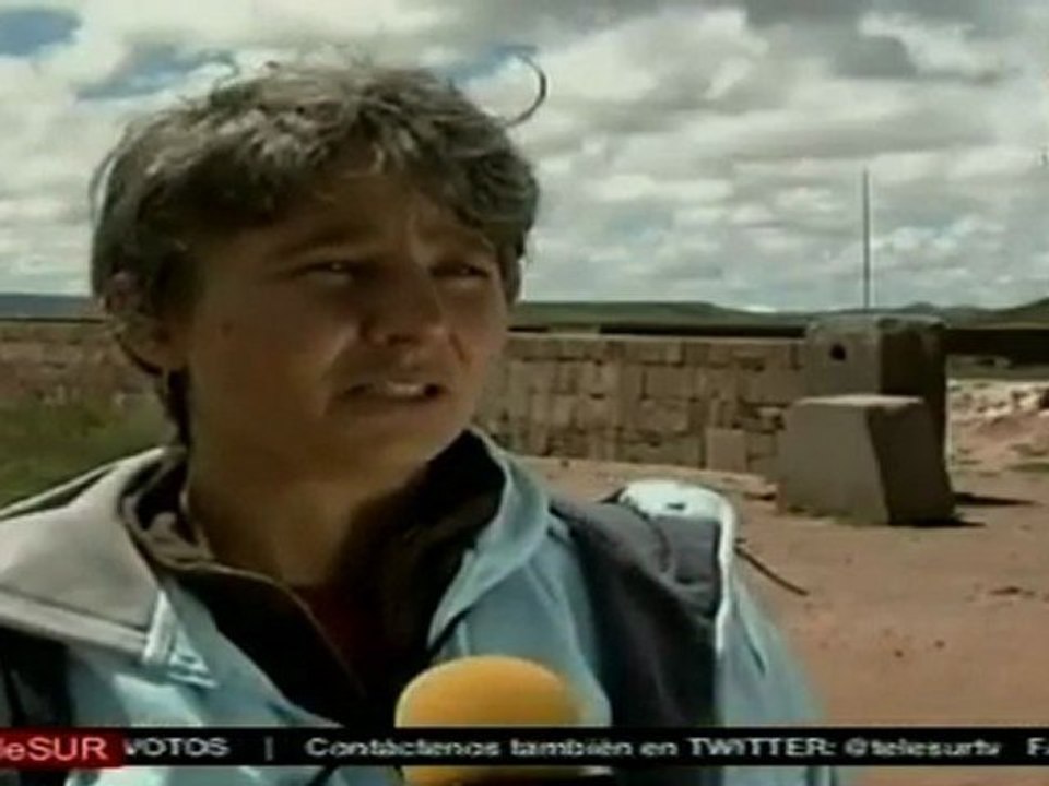 Bolivia: Tiahuanacu, poca conservación arqueológica