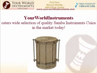 Quality Samba Instruments Cuica