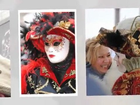 Carnaval de Venise 2011 Flash mob de la place Saint Marc le 2 mars 2011