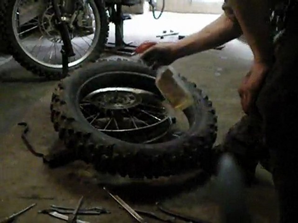 bib pneu retourner changer