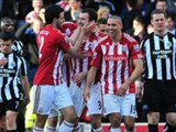 Stoke City 4-0 Newcastle Higginbotham superb free-kick