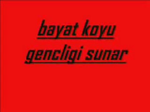 sivas yıldızeli bayat köyü- Yıldızeli Bayat Köyü Video_3