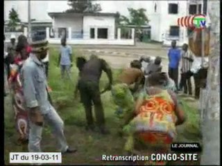 Lancement de l'opération d'assainissement "Ouenzé bopéto"