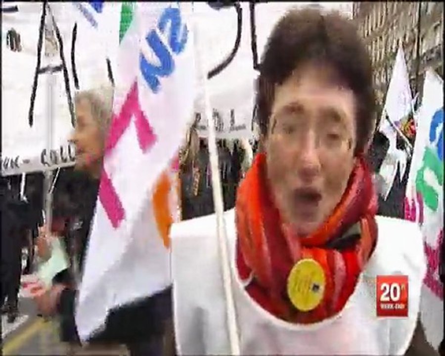 19 mars 2011 - manifestation nationale contre les suppressions de postes dans l'éducation nationale