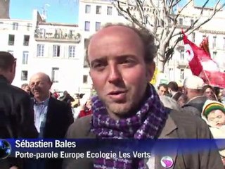 Marseille: manifestation pour la sortie du nucléaire