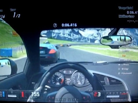 Commentary GT5 : Audi R8 sur Eiger Nordwand ( 2 tour ) + Mise au point de ma chaine !