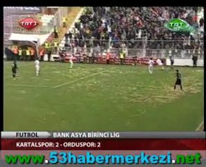 Kartalspor: 2 - Orduspor: 2