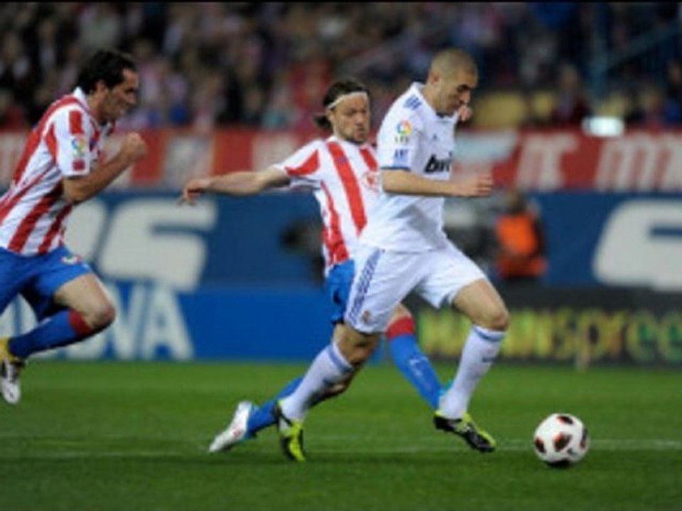 Atletico Madrid 1-2 Real Madrid Benzema, Oezil superb-strike