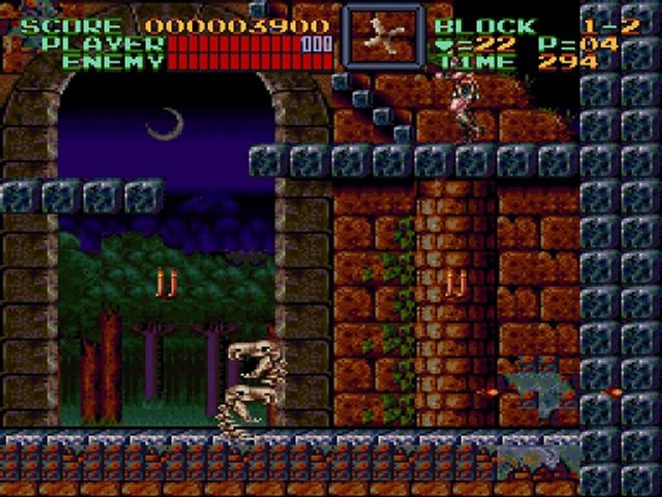 Vidéo-test comparatif Castlevania 4 et 5 partie 2/2