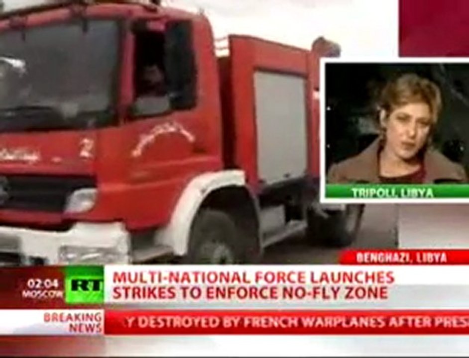 Military push against Gaddafi in full swing