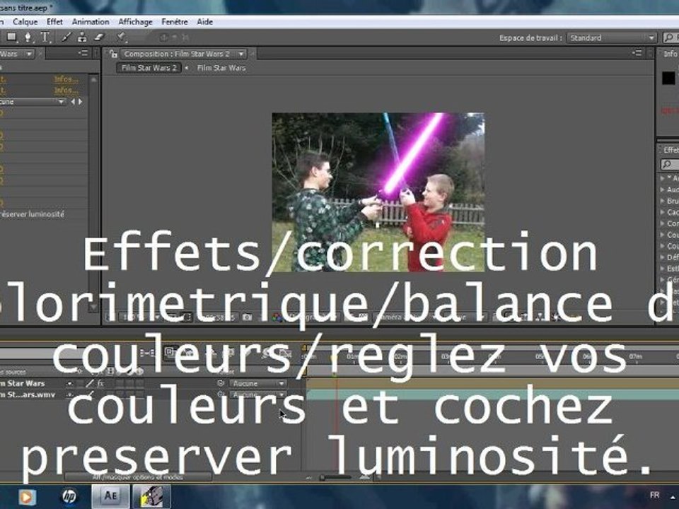 TUTO sabre laser