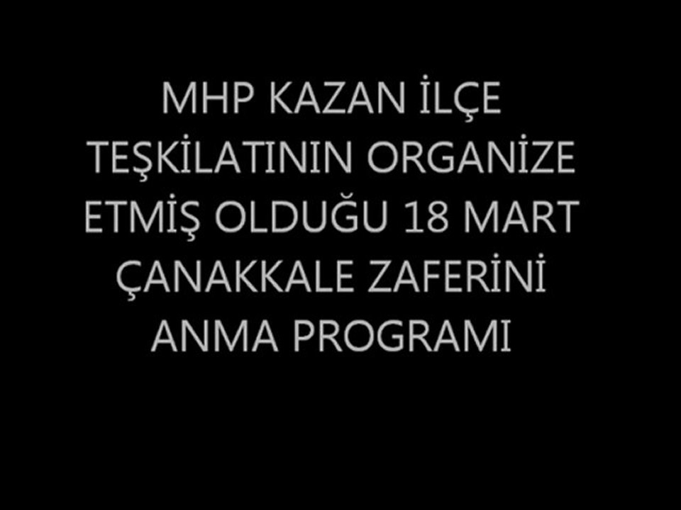 Milliyetçi Hareket Partisi Kızılcahamam İlçe Teşkilatı