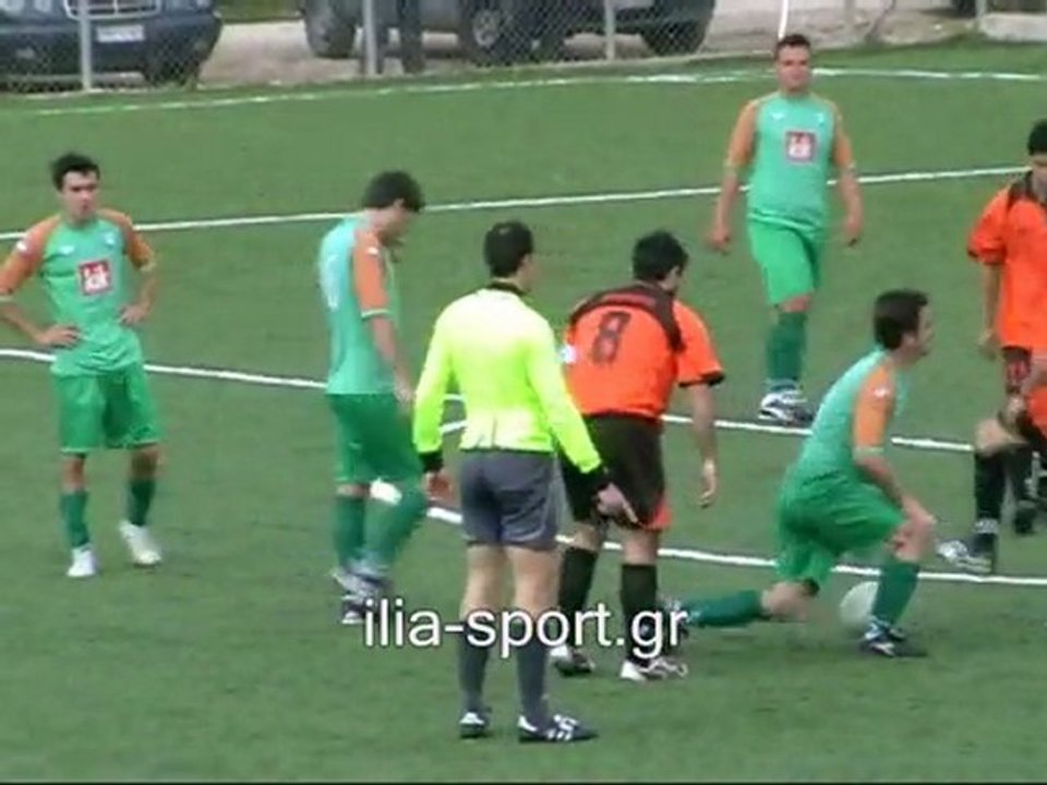 ΘΡΙΑΜΒΟΣ ΠΥΡΓΟΥ - ΑΟ ΧΕΛΙΔΟΝΙΑ 1-3