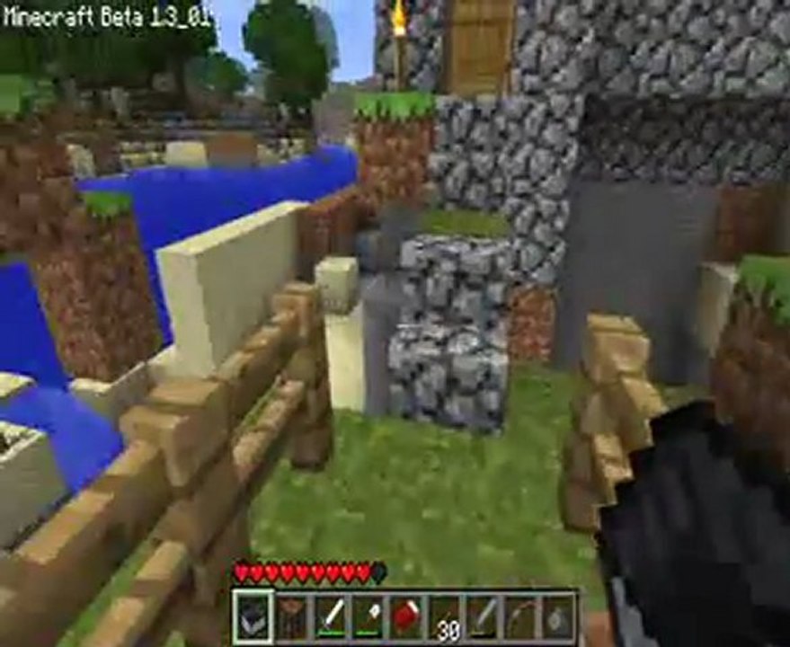 (apercu commentée) minecraft