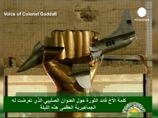 Libye : Kadhafi prédit la victoire de son peuple