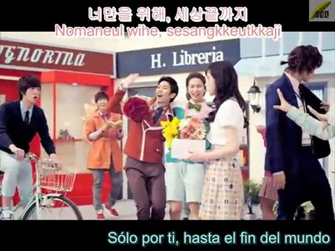 ZE:A - Here I Am (español+hangul+romanizado)