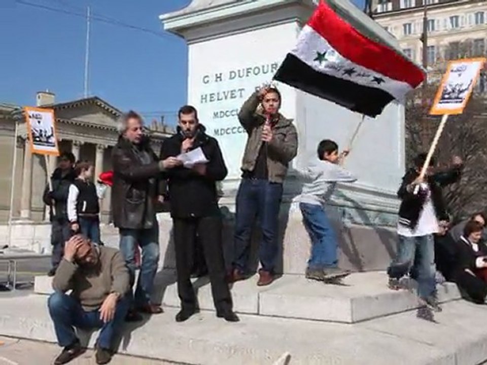 Manifestation contre Kadhafi le 20 mars 2011