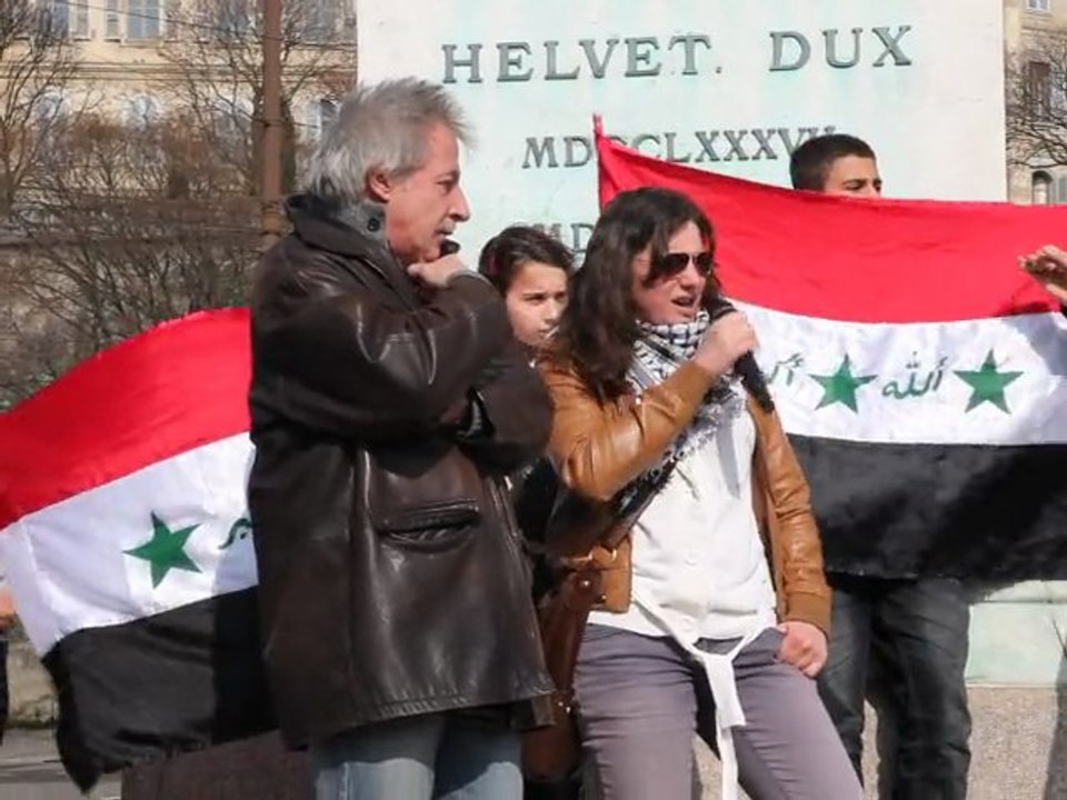 Manifestation du 20 mars 2011 contre Kadhafi