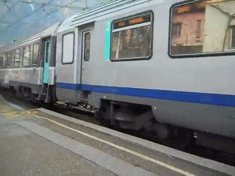 bb 22358 avec 9 voitures ter rhone alpes