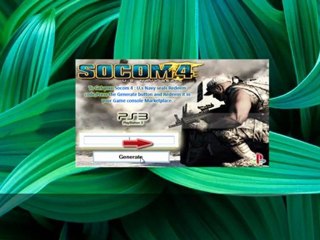 Socom 4 redeem codes for Free!!!