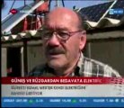 www.silifkehaberler.web.tr Silifke'li Kemal Merter Kendi elektriğini üretiyor