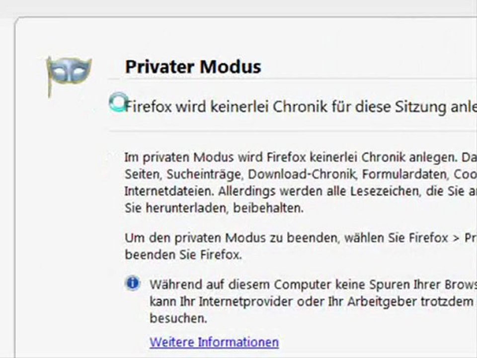 Verlauf löschen in Firefox 4