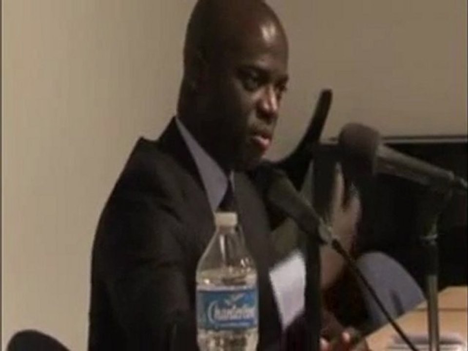 Kovalin TCHIBINDA KOUANGOU devant l'Académie Européenne de Géopolitique