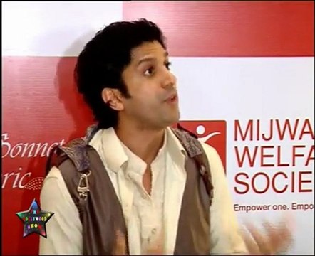 Farhan Akhtar on Shabana Azmi's Mijwan Welfare Society