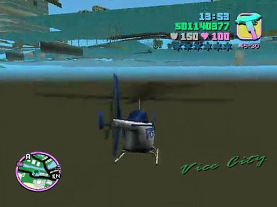 gta-vc en dessous de la map