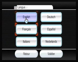 Tuto pour mettre la Wii en anglais ...