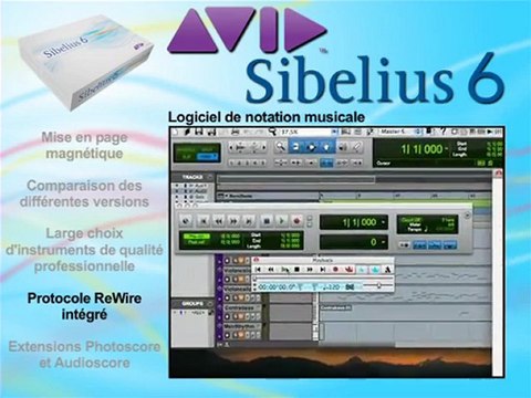 Logiciel AVID Sibelius (La Boite Noire)