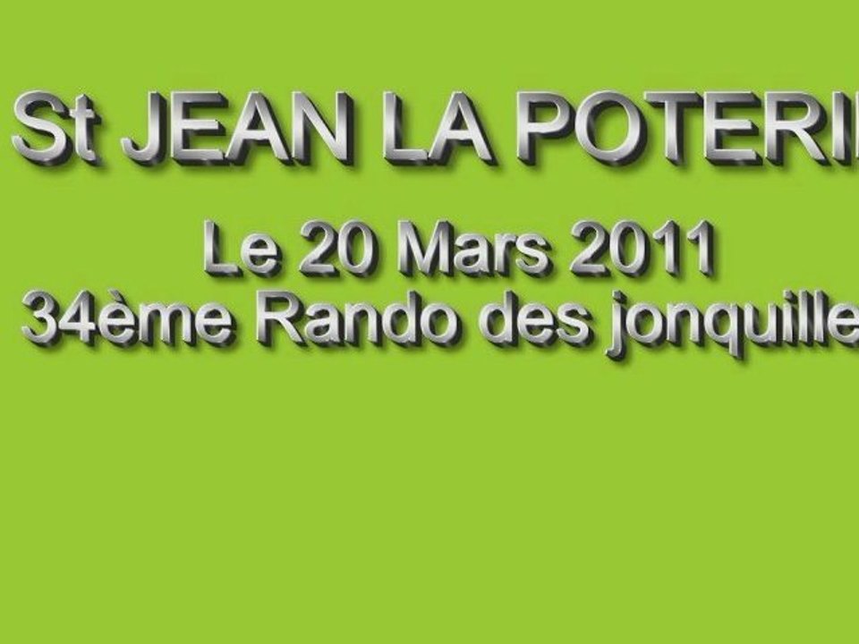 St jean la poterie 2011