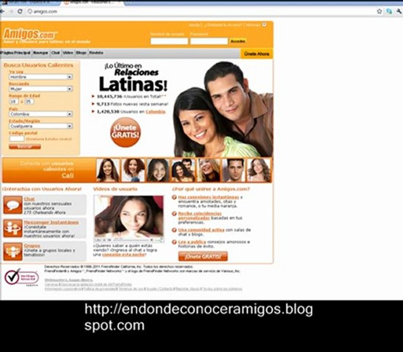 Red Social De Encuentros De Pareja "busca pareja desde cualquier parte del mundo".