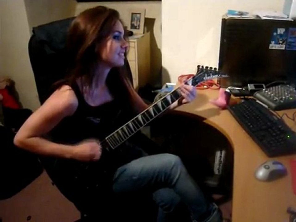 Liv Boeree playing Kissing the Shadows