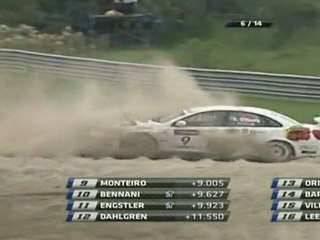 WTCC Curitiba 2011 race 1 big crash O'Young